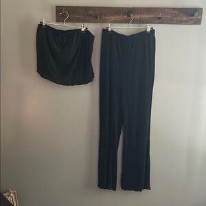 NWOT - HYFVE Black Women's Pants & Top Set